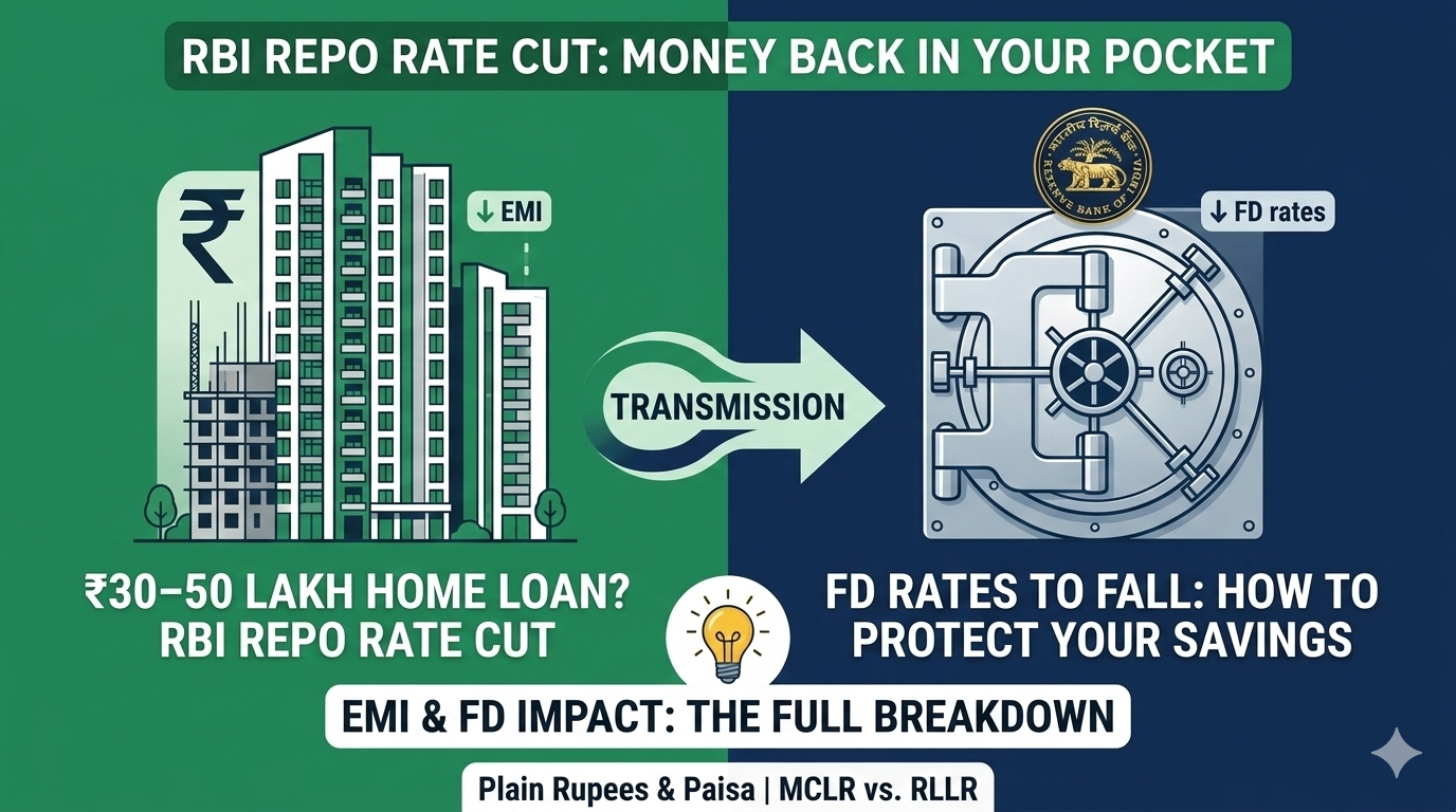 RBI Repo Rate Cut 2026: What It Means for Your Home Loan EMI Starting This Month