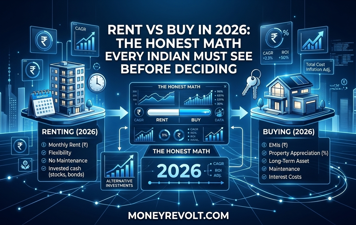 Rent vs Buy in 2026: The Honest Math Every Indian Must See Before Deciding