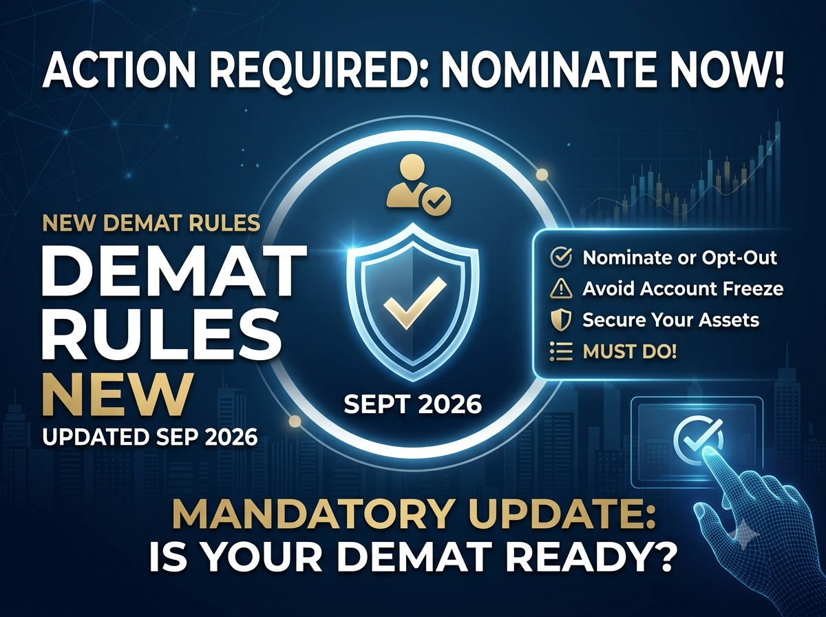 New Demat Nomination Rules from September 2026: What Every Investor Must Do