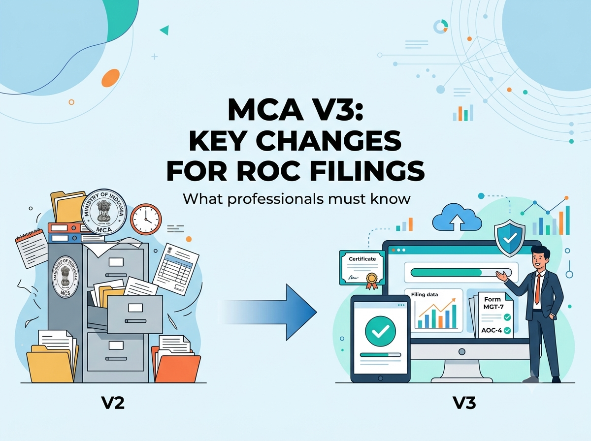 MCA V3 Portal Migration: What’s Actually Different for ROC Filings