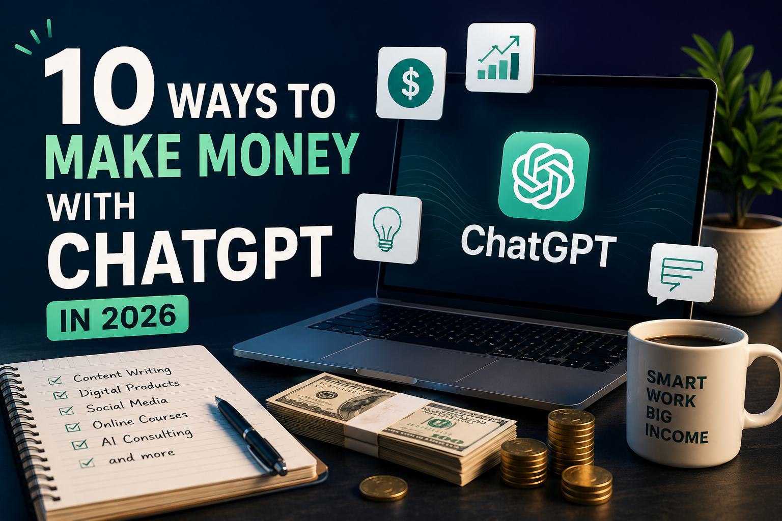 10 Ways to Make Money With ChatGPT in 2026